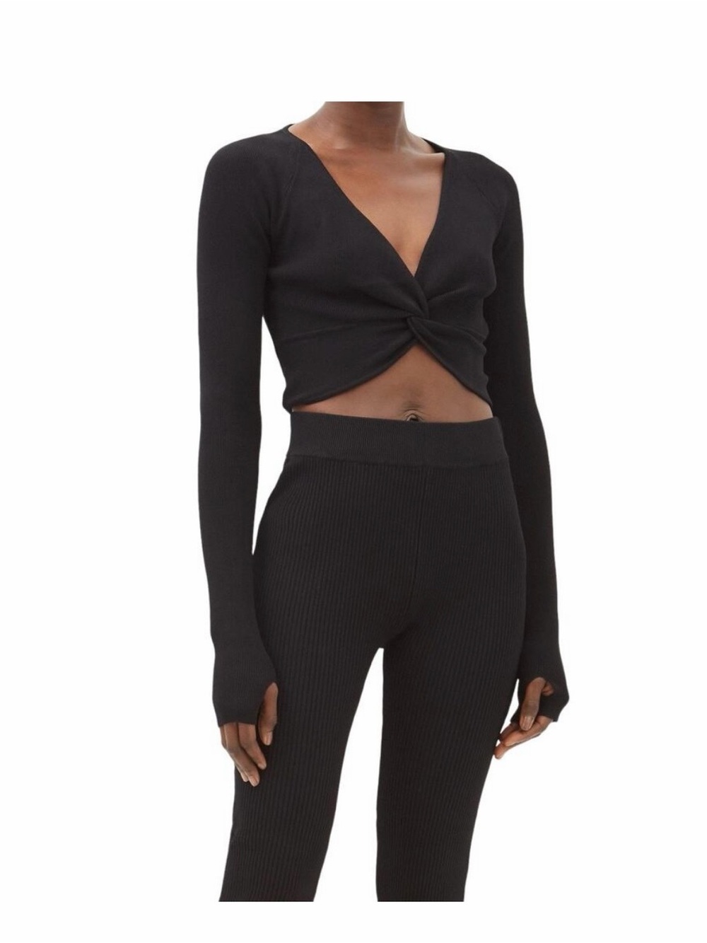 Le Ore Rimini Twist Long Sleeve Top